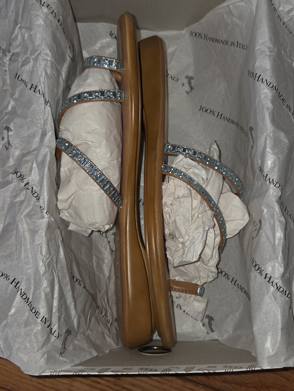 Italian Shoemakers Evita Sandals Size 9 IN BOX